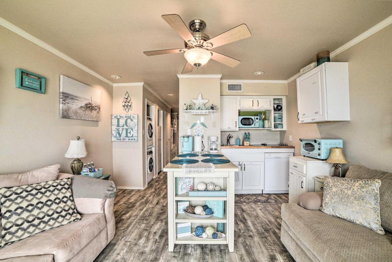 Updated Front Beach Condo With Resort Amenities! Corpus Christi Exterior photo